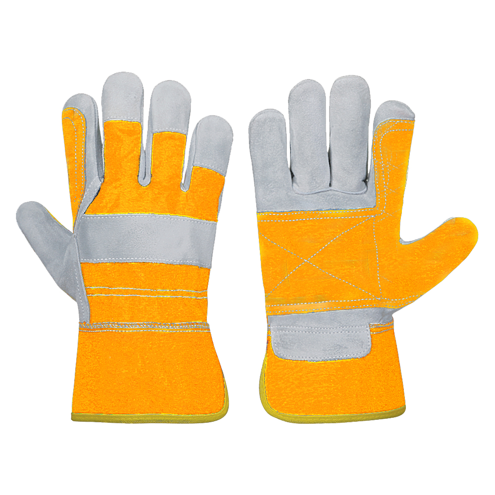Double Palm Leather Gloves Image